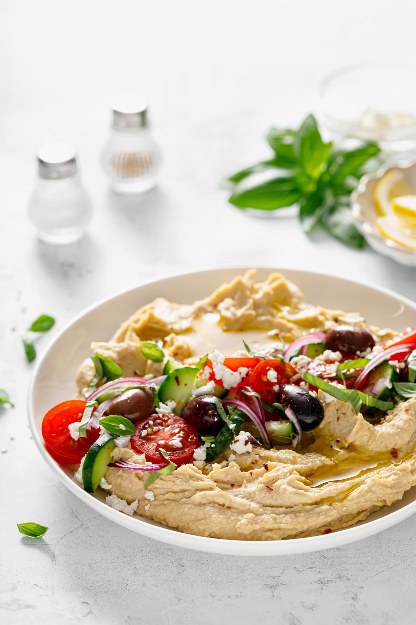 Mediterranean Hummus.